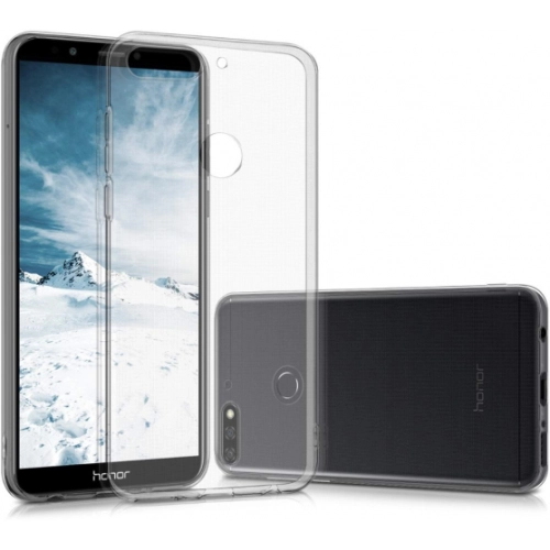 Huawei Honor 8 Kılıf Kamera Korumalı Esnek Silikon Kapak - Şeffaf