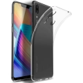 Huawei Honor 8c Kılıf Kamera Korumalı Esnek Silikon Kapak - Şeffaf