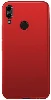 Huawei Honor 8x Kılıf İnce Mat Esnek Silikon - Kırmızı