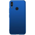Huawei Honor 8x Kılıf İnce Soft Mat Renkli Esnek Silikon Kapak - Lacivert