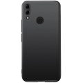 Huawei Honor 8x Kılıf İnce Soft Mat Renkli Esnek Silikon Kapak - Siyah
