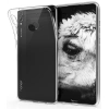 Huawei Honor 8x Kılıf Ultra İnce Kaliteli Esnek Silikon 0.2mm - Şeffaf