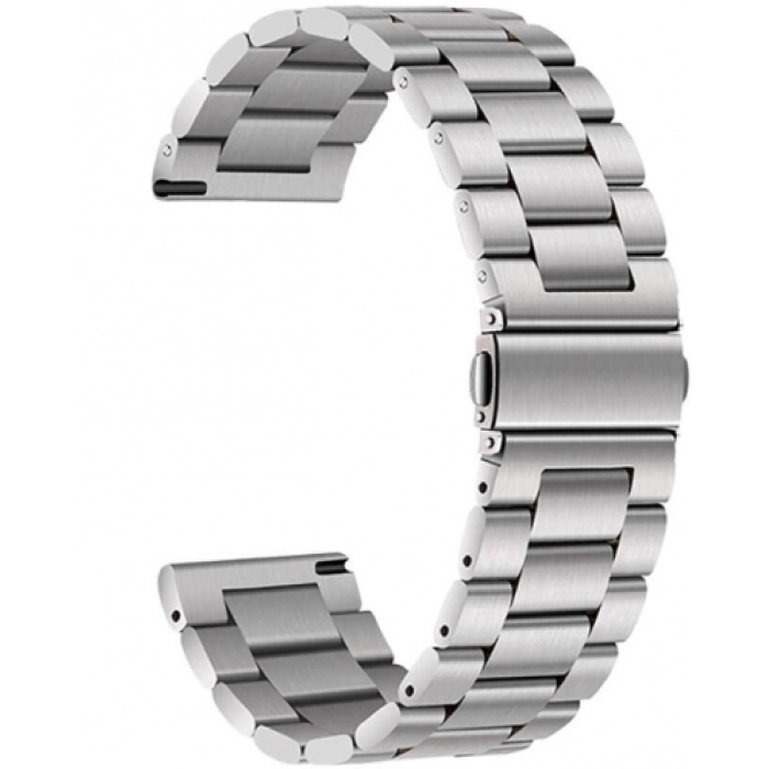 Huawei Honor Magic Watch 2 46mm Kordon Band-04 Metal Kordon - Gümüş