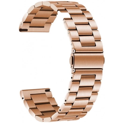 Huawei Honor Magic Watch 2 46mm Kordon Band-04 Metal Kordon - Rose Gold