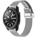 Huawei Honor Magic Watch 2 46mm Kordon Zore KRD-85 22mm Metal Kordon - Gümüş