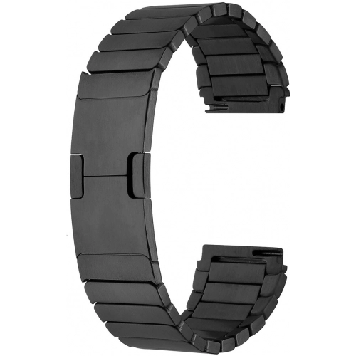 Huawei Honor Magic Watch 2 46mm Metal Kordon Çizgi Tasarım Şık Ve Dayanıklı KRD-82 - Gri