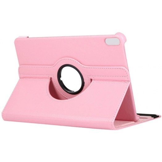 Huawei Honor Pad 8 Tablet Kılıfı 360 Derece Dönebilen Standlı Kapak - Pembe
