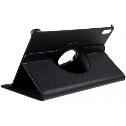 Huawei Honor Pad 8 Tablet Kılıfı 360 Derece Dönebilen Standlı Kapak - Siyah