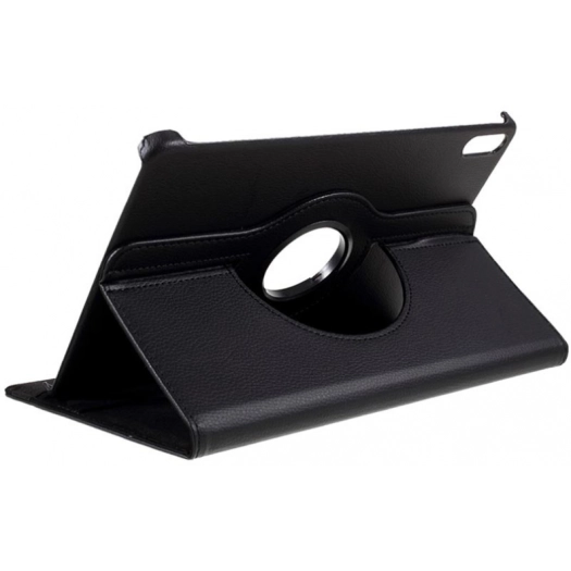 Huawei Honor Pad 8 Tablet Kılıfı 360 Derece Dönebilen Standlı Kapak - Siyah