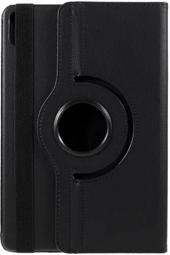 Huawei Honor Pad 8 Tablet Kılıfı 360 Derece Dönebilen Standlı Kapak - Siyah