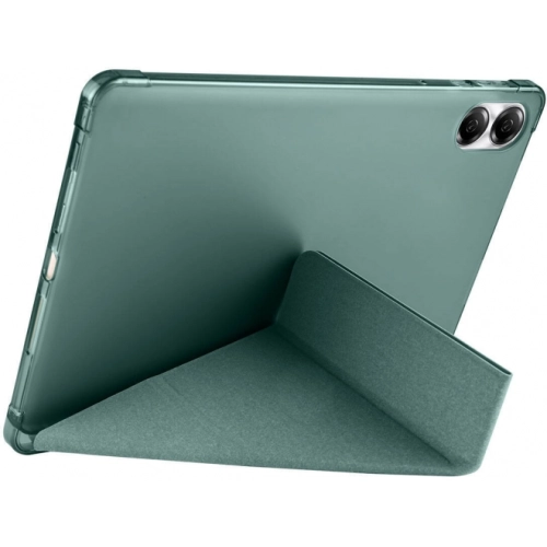 Huawei Honor Pad X8 Pro 11.5 Tablet Kılıfı Standlı Tri Folding Kalemlikli Silikon Smart Cover - Mavi