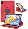 Huawei Honor Pad X9 11.5 Tablet Kılıfı 360 Derece Dönebilen Standlı Kapak - Kırmızı
