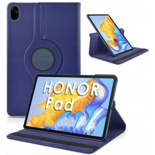 Huawei Honor Pad X9 11.5 Tablet Kılıfı 360 Derece Dönebilen Standlı Kapak - Lacivert