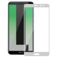 Huawei Mate 10 Lite Ekran Koruyucu Fiber Tam Kaplayan Nano - Beyaz