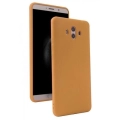 Huawei Mate 10 Pro Kılıf İnce Soft Mat Renkli Esnek Silikon Kapak - Gold
