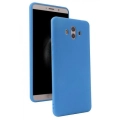 Huawei Mate 10 Pro Kılıf İnce Soft Mat Renkli Esnek Silikon Kapak - Mavi