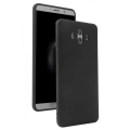 Huawei Mate 10 Pro Kılıf İnce Soft Mat Renkli Esnek Silikon Kapak - Siyah