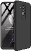 Huawei Mate 20 Lite Kılıf 3 Parçalı 360 Tam Korumalı Rubber AYS Kapak  - Siyah