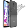 Huawei Mate 20 Lite Kılıf Kamera Korumalı Esnek Silikon Kapak - Şeffaf