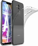 Huawei Mate 20 Lite Kılıf Ultra İnce Esnek Süper Silikon 0.3mm - Şeffaf