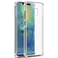 Huawei Mate 20 Pro Kılıf Silikon Köşe Korumalı Airbag Darbe Emici Kapak - Şeffaf