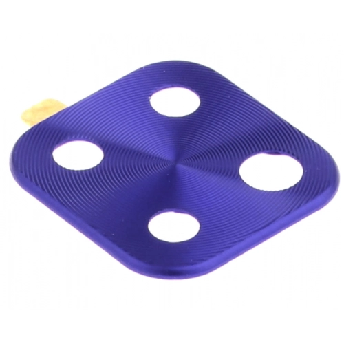 Huawei Mate 20 Pro Metal Kamera Koruyucu - Mavi