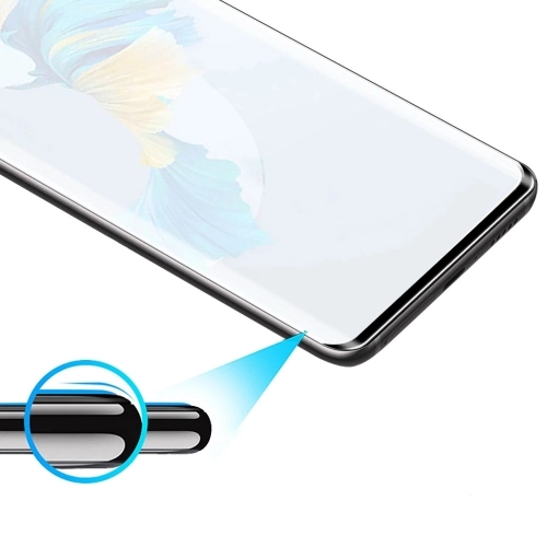 Huawei Mate 40 Pro Esnek Süper Pet Jelatin Ekran Koruyucu - Siyah