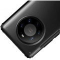 Huawei Mate 40 Pro Kılıf Volks Serisi Kenarları Silikon Arkası Şeffaf Sert Kapak - Siyah