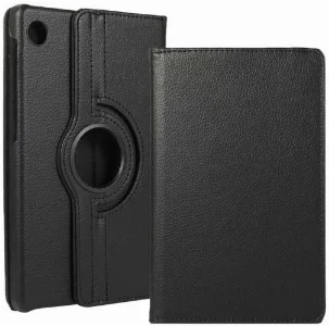 Huawei MatePad 10s Tablet Kılıfı 360 Derece Dönebilen Standlı Kapak - Siyah