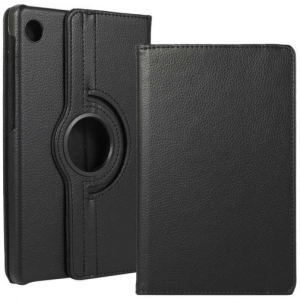Huawei MatePad 10s Tablet Kılıfı 360 Derece Dönebilen Standlı Kapak - Siyah