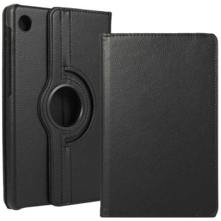 Huawei MatePad 10s Tablet Kılıfı 360 Derece Dönebilen Standlı Kapak - Siyah
