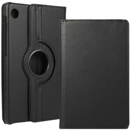 Huawei MatePad 10s Tablet Kılıfı 360 Derece Dönebilen Standlı Kapak - Siyah