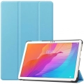Huawei MatePad 10s Tablet Kılıfı Standlı Smart Cover Kapak - Mavi