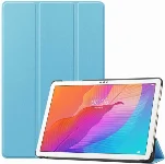 Huawei MatePad 10s Tablet Kılıfı Standlı Smart Cover Kapak - Mavi