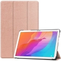 Huawei MatePad 10s Tablet Kılıfı Standlı Smart Cover Kapak - Rose Gold