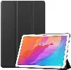 Huawei MatePad 10s Tablet Kılıfı Standlı Smart Cover Kapak - Siyah