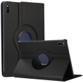 Huawei MatePad 11 2021 Tablet Kılıfı 360 Derece Dönebilen Standlı Kapak - Siyah