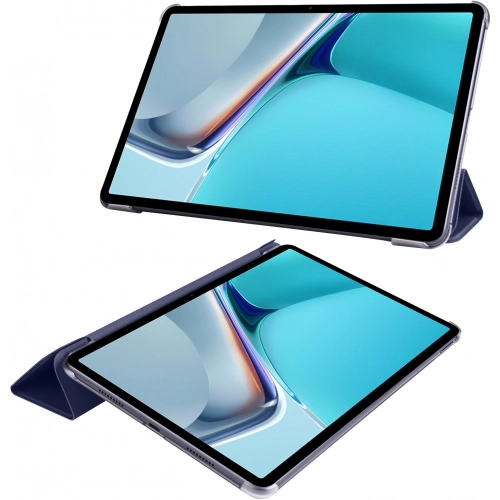 Huawei MatePad 11 2021 Tablet Kılıfı Standlı Smart Cover Kapak - Lacivert