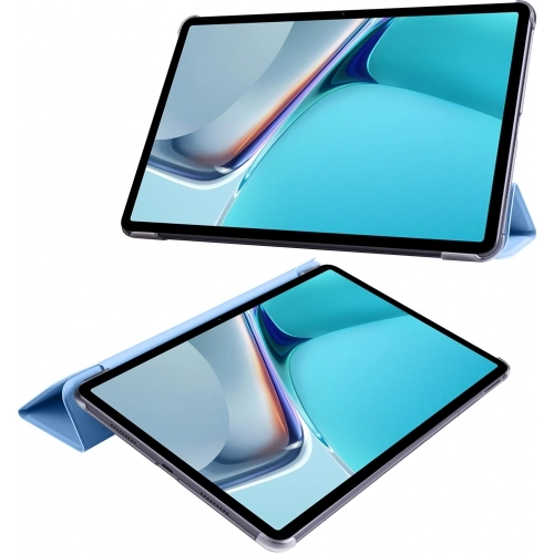 Huawei MatePad 11 2021 Tablet Kılıfı Standlı Smart Cover Kapak - Mavi