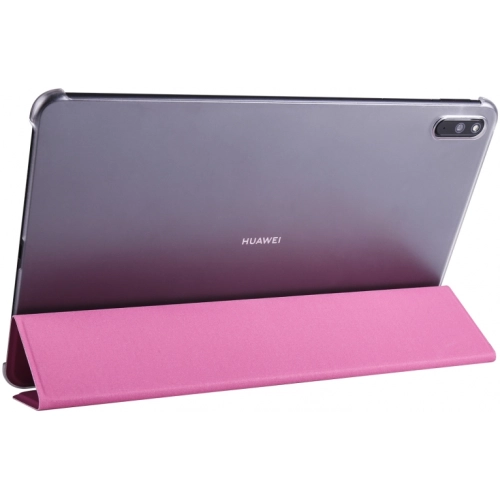 Huawei MatePad 11 2021 Tablet Kılıfı Standlı Smart Cover Kapak - Pembe