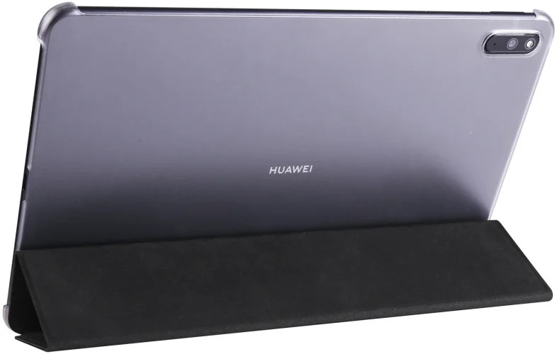 Huawei MatePad 11 2021 Tablet Kılıfı Standlı Smart Cover Kapak - Siyah