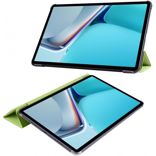 Huawei MatePad 11 2021 Tablet Kılıfı Standlı Smart Cover Kapak - Yeşil