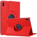 Huawei MatePad 11 2023 Tablet Kılıfı 360 Derece Dönebilen Standlı Kapak - Kırmızı