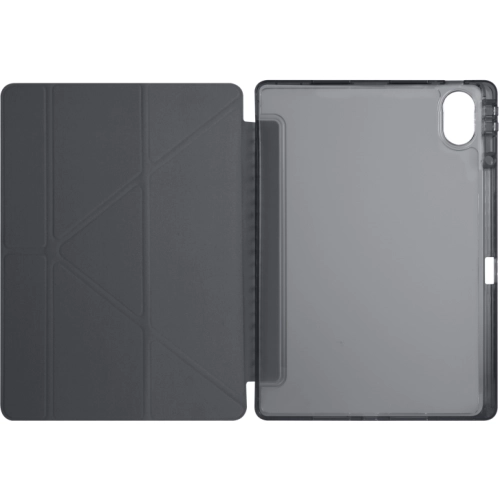 Huawei Matepad 12X Kılıf Standlı Tri Folding Kalemlikli Silikon Smart Cover - Lacivert