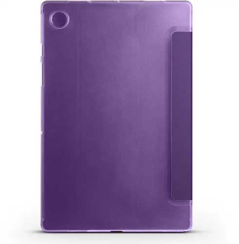 Huawei MatePad SE 10.4 Tablet Kılıfı Standlı Smart Cover Kapak - Mor
