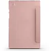 Huawei MatePad SE 10.4 Tablet Kılıfı Standlı Smart Cover Kapak - Rose Gold