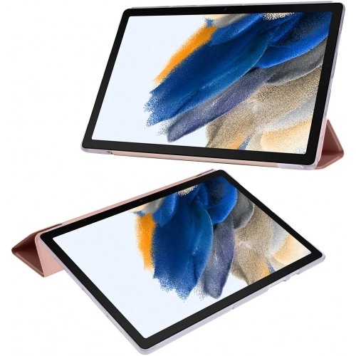 Huawei MatePad SE 10.4 Tablet Kılıfı Standlı Smart Cover Kapak - Rose Gold