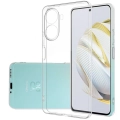 Huawei Nova 10 SE Kılıf Kamera Korumalı Esnek Silikon Kapak - Şeffaf