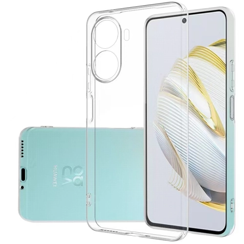 Huawei Nova 10 SE Kılıf Kamera Korumalı Esnek Silikon Kapak - Şeffaf