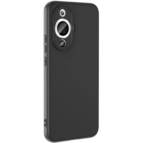 Huawei Nova 12s Kılıf İçi Kadife Mat Mara Lansman Silikon Kapak  - Lila